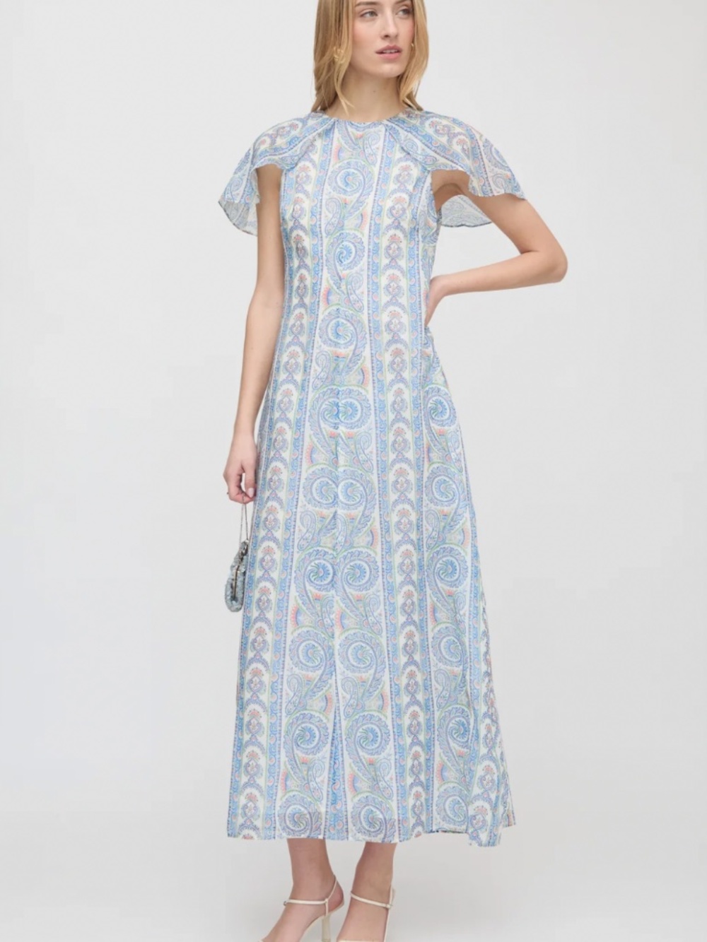 HILL HOUSE Davina Maxi Dress (Size L)